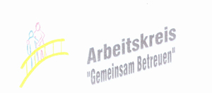 Zwei Menschen auf einer Brücke